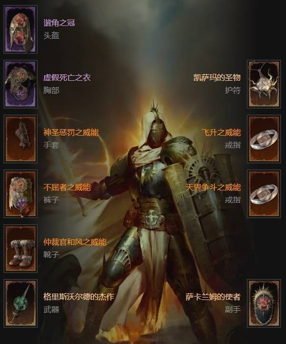 暗黑4S11纯速刷圣骑士BD推荐