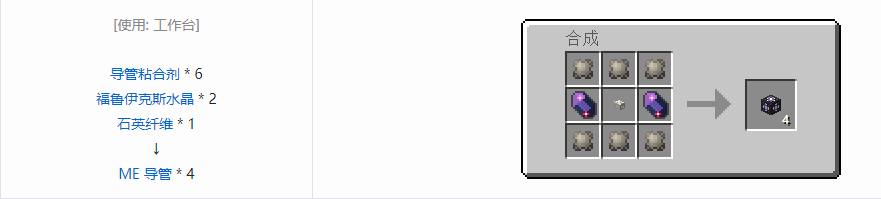 我的世界末影接口合成表大全2026