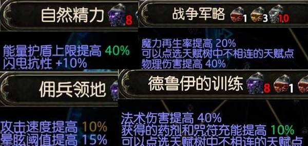 流放之路2 0.4双修闪打德鲁伊BD推荐