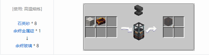 我的世界铁砧工艺重力科技建筑方块合成表大全2026