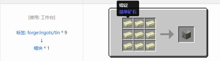 我的世界铁砧工艺重力科技建筑方块合成表大全2026