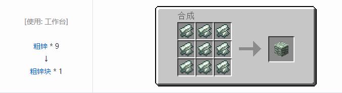 我的世界铁砧工艺重力科技建筑方块合成表大全2026