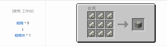 我的世界铁砧工艺重力科技建筑方块合成表大全2026