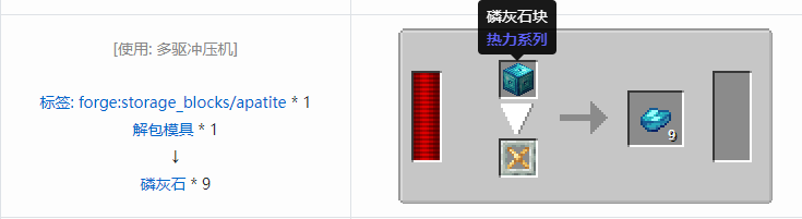 我的世界热力系列合成表大全2026