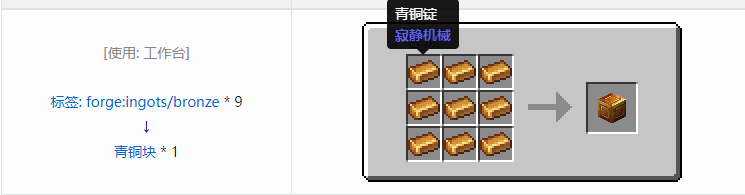 我的世界热力系列压缩方块合成表大全2026