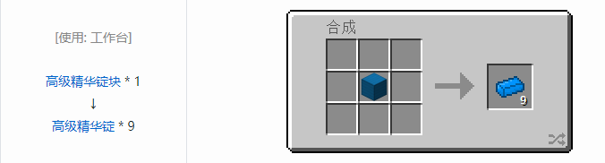 我的世界神秘农业材料合成表大全2026