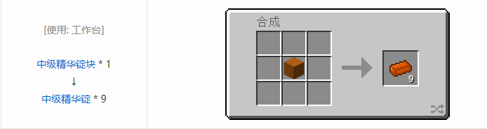 我的世界神秘农业材料合成表大全2026