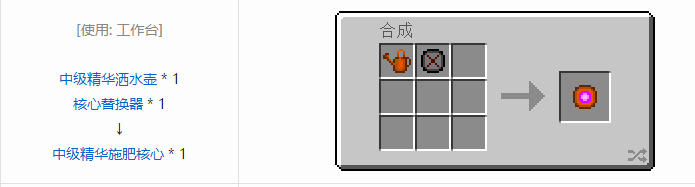 我的世界神秘农业材料合成表大全2026