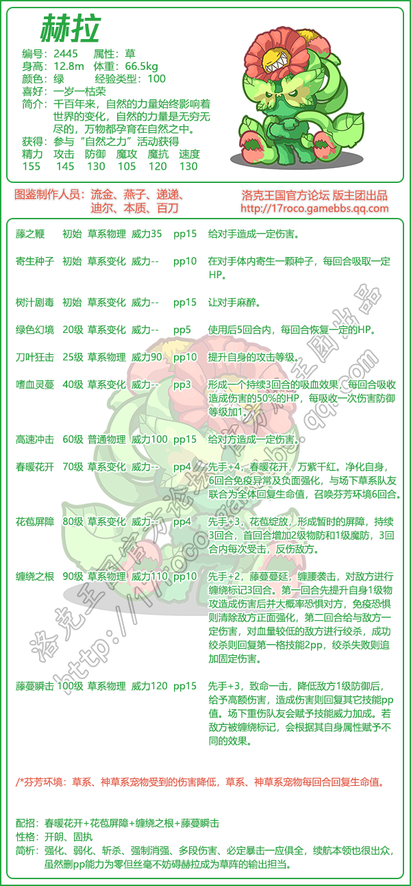 洛克王国宠物图鉴大全2026