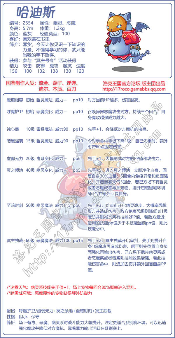 洛克王国宠物图鉴大全2026