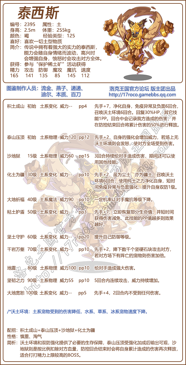 洛克王国宠物图鉴大全2026