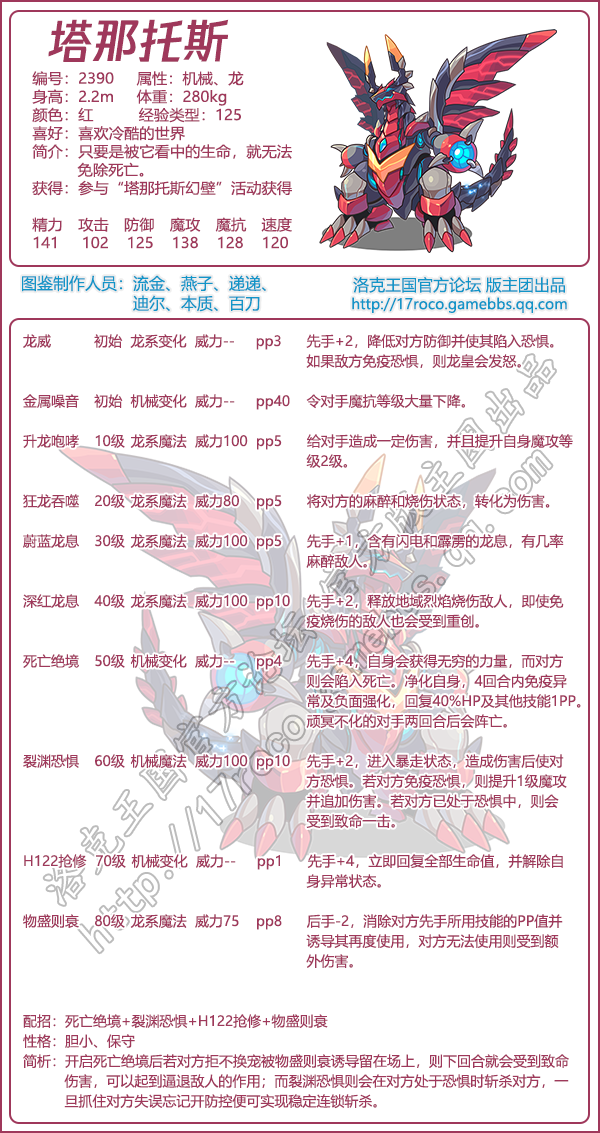 洛克王国宠物图鉴大全2026