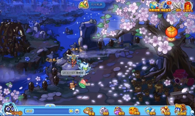 洛克王国月光桃源在哪怎么去2026