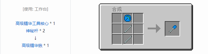 我的世界神秘农业工具合成表大全2026