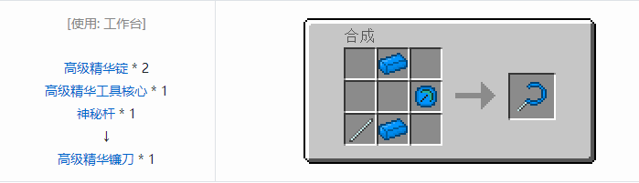 我的世界神秘农业工具合成表大全2026