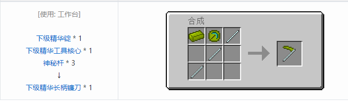 我的世界神秘农业工具合成表大全2026