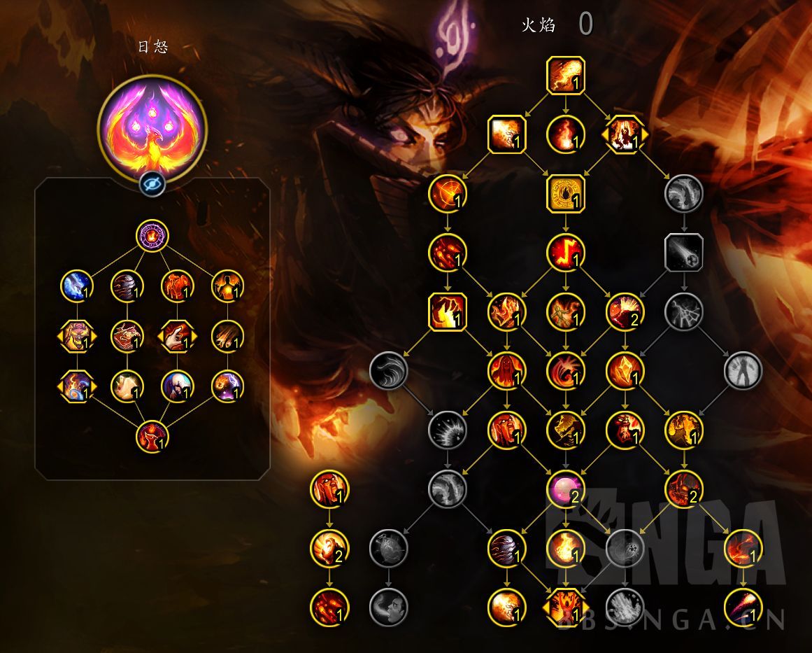 魔兽世界12.0火法天赋加点一览