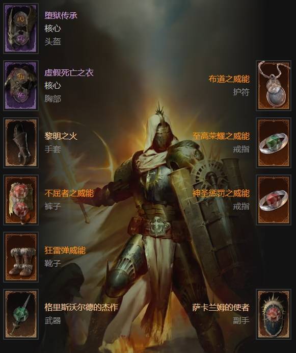 暗黑4S11圣火光环圣骑士BD推荐