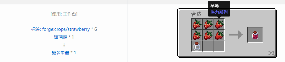 我的世界热力系列模组机器合成表大全2026
