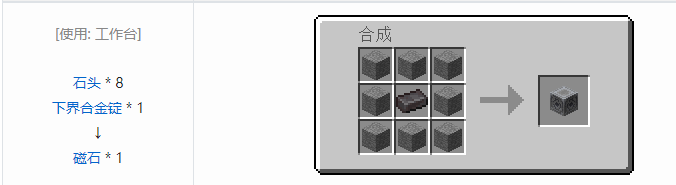 我的世界魔法金属mod设备合成表大全2026