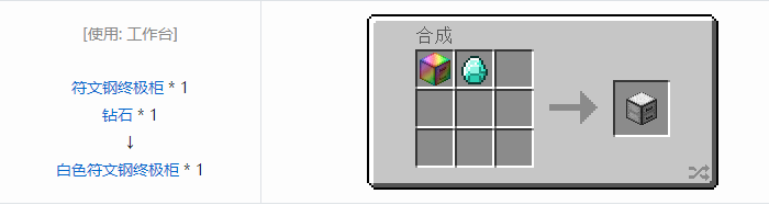 我的世界魔法金属mod设备合成表大全2026