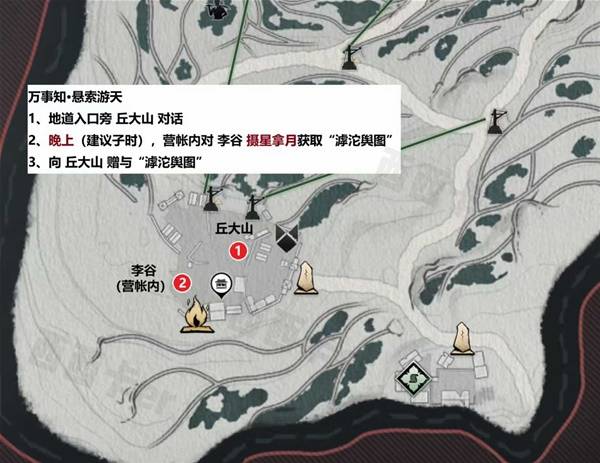 燕云十六声滹沱耘丘全收集攻略