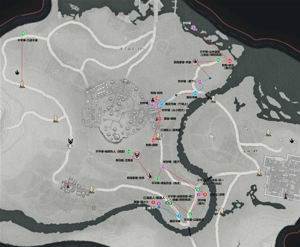 燕云十六声滹沱南岸全收集攻略