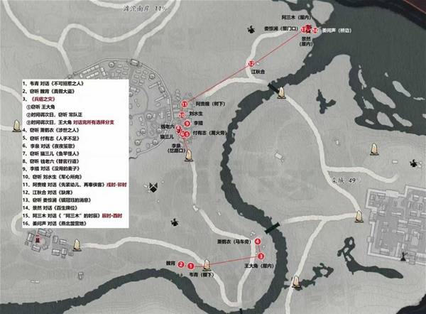 燕云十六声滹沱南岸全收集攻略