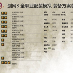 《剑网3》重制版苍云PVP流派以及配装攻略