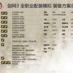 《剑网3》PVE霸刀配装思路