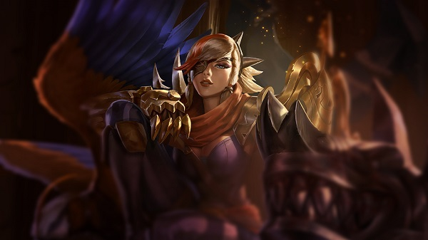 《LOL》上单奎因游走全场