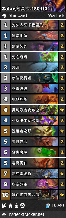 《炉石传说》女巫森林Zalae魔块术卡组搭配