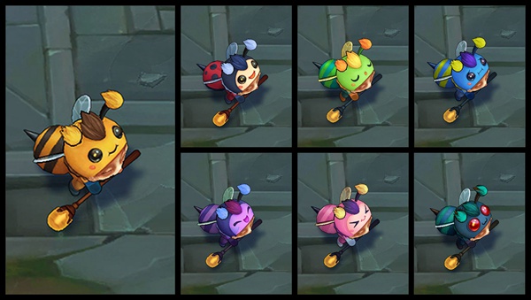 《LOL》提莫小蜜蜂皮肤预览