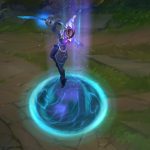 《LOL》黑暗之潮戴安娜皮肤预览