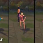 《LOL》女警泳池派对炫彩皮肤预览