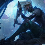 《LOL》8.15银色之牙阿卡丽外观预览