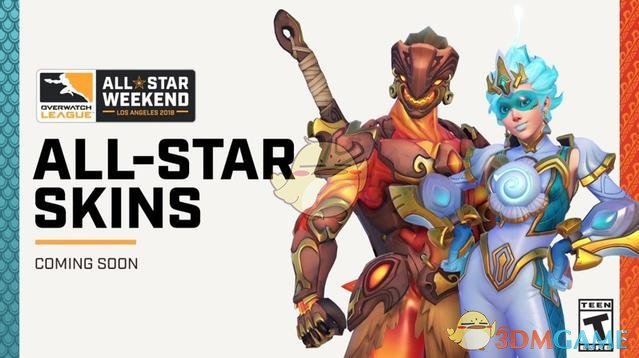 《守望先锋》全明星猎空皮肤外观一览