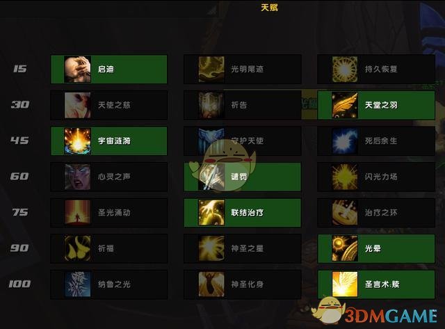 《魔兽世界》8.0神牧PVE攻略指南