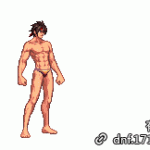 《DNF》彩虹泳裤时装外观预览