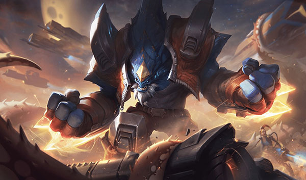 《lol》8.18奥德赛石头人朋克攻略
