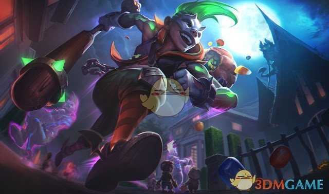 《LOL》万圣节皮肤原画分享