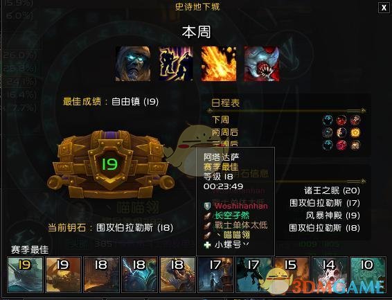 《魔兽世界》8.0大米阿塔达萨冲层攻略