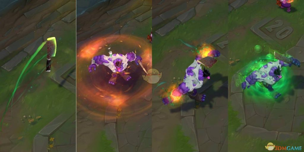 《LOL》蒙多技能特效重做展示