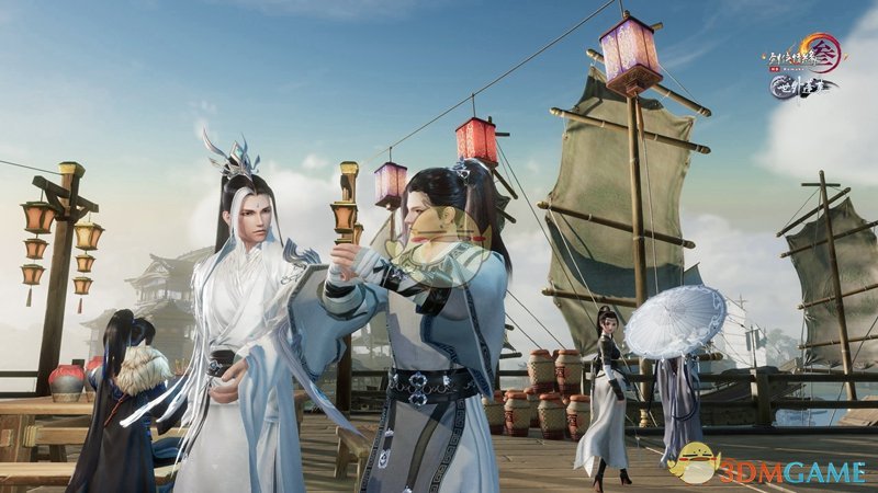 《剑网3》世外蓬莱​新主城侠客岛介绍