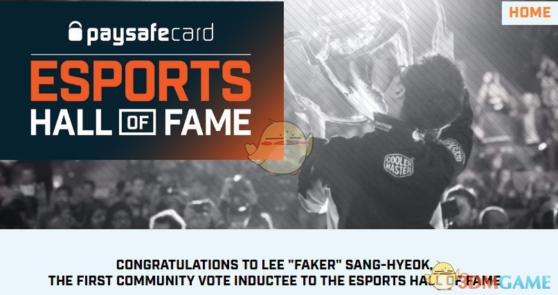 《LOL》Faker入选电竞名人堂