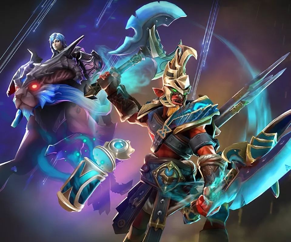 《DOTA2》苍碧之忱的珍藏各英雄外观预览