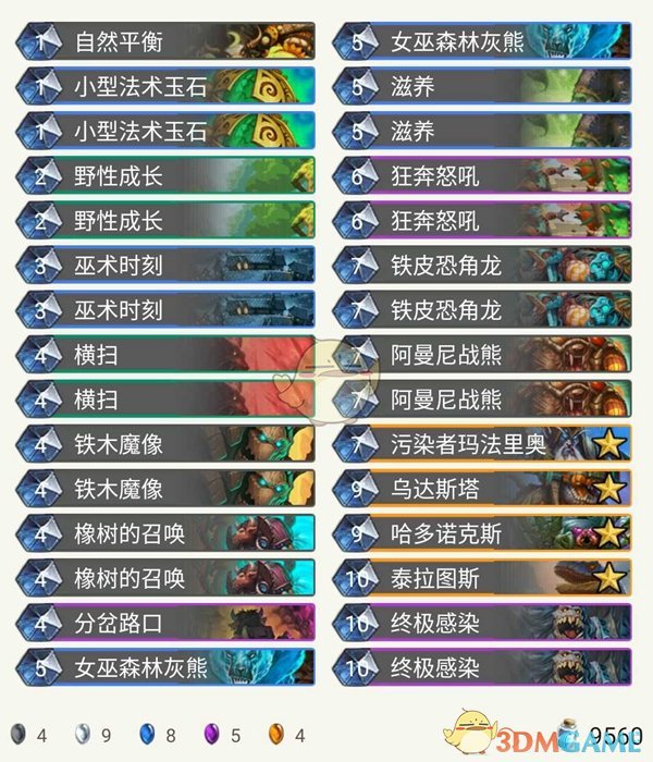 《炉石传说》拉斯塔哈​中速突袭墙德玩法
