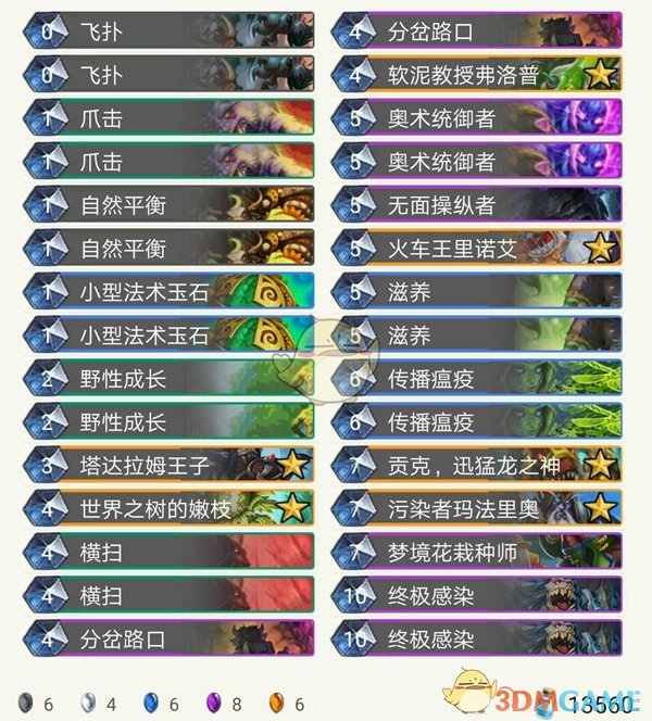 《炉石传说》拉斯塔哈OTK卡组推荐