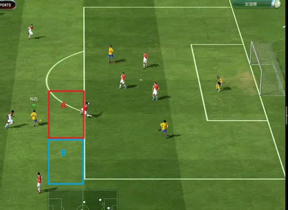 《FIFAONLINE3》新手系列之单刀射门操作讲解