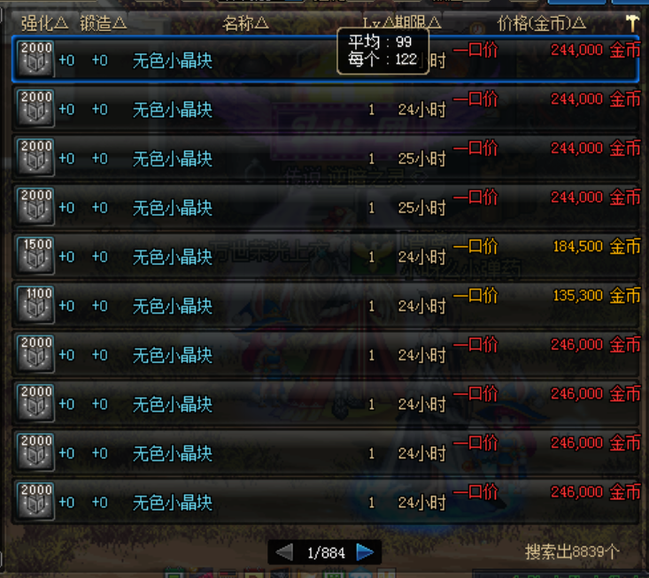 《DNF》无色涨价 蓝白装分解收益分析